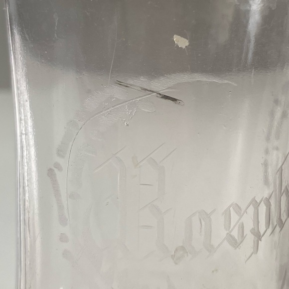 Antique Raspberry Bar Back Bottle - Picture 6 of 9